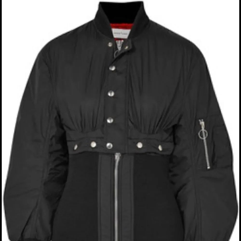 Marquesalmeida Convertible Cropped Shell And Ribbed-Knit Bomber Jacket#7 — image 2 of 8